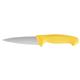 Vogue Yellow Handle 6-Piece Knife Set with Wallet