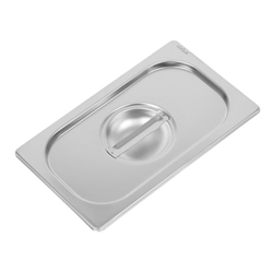 Vogue Heavy Duty Stainless Steel 1/4 Gastronorm Tray Lid
