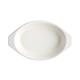 Vogue Orange Oval Cast Iron Gratin 650ml