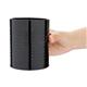 Olympia Galvanised Steel Table Tidy Black