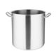 Vogue Stainless Steel Deep Stock Pot 36cm