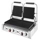 Buffalo Double Contact Grill Ribbed Plates