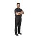Chef Works Springfield Zipper Mens Chef Jacket Black XL