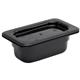 Vogue Polycarbonate 1/9 Gastronorm Container 65mm Black