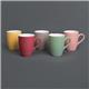 Olympia Matt Pastel Mug Red 340ml (Pack of 6)