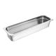 Vogue Stainless Steel Gastronorm 2/4 Tray 100mm