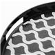 Olympia Kristallon PC Round Non Slip Tray with Handles 300mm