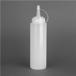 Vogue Clear Squeeze Sauce Bottle 8oz