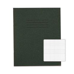 RHINO 8 x 6.5 Exercise Book 48 Page, Dark Green, S5 Carton of 100