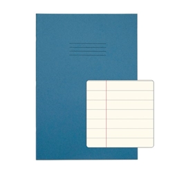 Rhino A4 Special Exercise Book 48 Page Ruled Wide 12Mm Feint Lines And