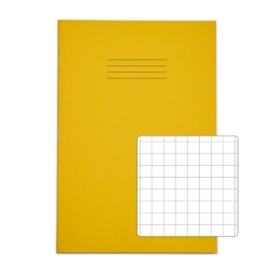 Rhino Yellow A4 Exercise Book 64 Page, S10 Carton Of 50 Books