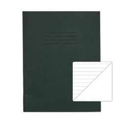Rhino 9 x 7 Exercise Book 80 Page Dark Green F8/B