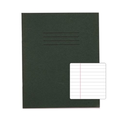 Rhino Dark/Green 8 X 6.5 Exercise Book 48 Page, F8m Carton Of 100