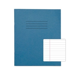 Rhino Light/Blue 8 X 6.5 Exercise Book 80 Page, F8m Carton Of 100