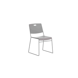 Arc High Density Stacking Chair|Grey