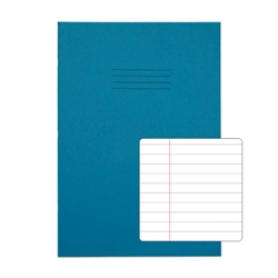 RHINO A4 Exercise Book 48 page, Light Blue, F8M Carton of 100 Books