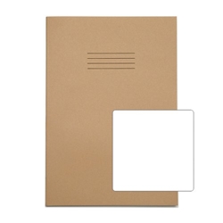 Rhino A4 Exercise Book 64 Page Buff B Carton of 50 Books
