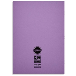 Rhino Purple/Cream 13X9 Special Exercise Book 80 Page Paper F8m Pk 10