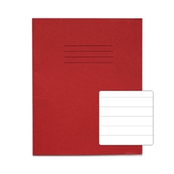 Rhino Red 8 X 6.5 Exercise Book 48 Page, F15 Carton Of 100 Books