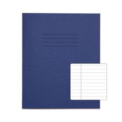RHINO 8 x 6.5 Exercise Book 80 Page, Dark Blue, F8M Carton of 100