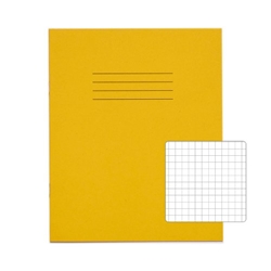 Rhino Yellow 8 X 6.5 Exercise Book 80 Page, S7 Carton Of 100 Books