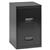 Pierre Henry 2 Drawer A4 Lockable Steel Filing Cabinet Black Ref 095010