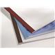 Ibico Thermal Binding Covers 6mm Front PVC Clear Back Leathergrain A4 Red Ref IB451232 - Pack 100