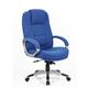 Missouri Executive Chair Blue Fabric Chair With Arms Ref EX000041