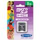 Integral 8GB microSDHC Memory Card with SD Adaptor