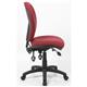 Solar III Posture Chair Fabric With Pump Lumbar Wine Ref OP000206