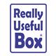 Really Useful Storage Box Plastic Lightweight Robust Stackable 42 Litre W440xD520xH310mm Clear Ref 42C