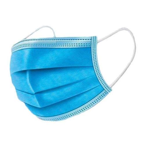 3ply Type 2 Blue Disposable Face Masks pk50 JAMES DOW LIMITED