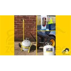Wheeled canister caddy for Zapptizer 22ltr Cannister
