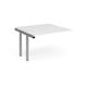 Adapt sliding top add on units 1200mm x 1200mm - silver frame, white top