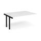 Adapt sliding top add on unit single 1600mm x 1200mm - black frame, white top