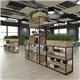 Flux modular storage single wooden cubby shelf - kendal oak