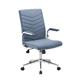 Martinez high back managers chair - grey fabric