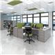 Maestro 25 right hand ergonomic desk 1400mm wide - white top with panel end leg