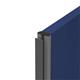 Floor standing fabric screen 2 way panel linking strip 1200mm