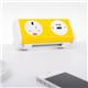 Hubble clip-on power module 1 x UK socket, 1 x TUF (A&C connectors) USB charger - yellow