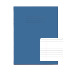 RHINO 9 x 7 Exercise Book 80 Page, Light Blue, F8M