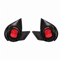 Kask Visor Adapter Black & Red KAWAC00009