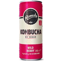 Remedy Kombucha Wild Berry x 12 