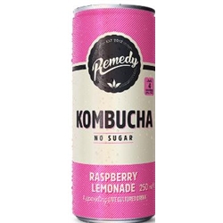 Remedy Kombucha Raspberry Lemonade x 12