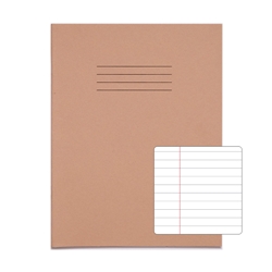 RHINO 9 x 7 Exercise Book 80 Page, Buff, F8M
