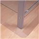 Advantagemat PVC Rectangular Office Chair Mat Floor Protector for Hard Floors 120 x 90cm Clear - UFR129225EV