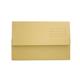 Exacompta Document Wallet Manilla Foolscap Half Flap 250gsm Assorted (Pack 50) - DW250-ASTZ