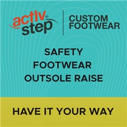 Rock Fall Outsole Raise 26mm-50mm Single Shoe 26-50mm OSR/002