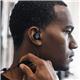 JLab Audio Fit Sport Wireless Neckband Ear Hooks Headset Black