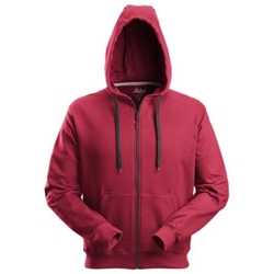 Snickers 2801 Zip Hoodie Chili Red 2XL